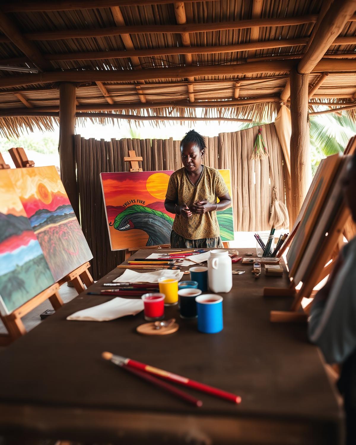 Zanzibar Painting Class